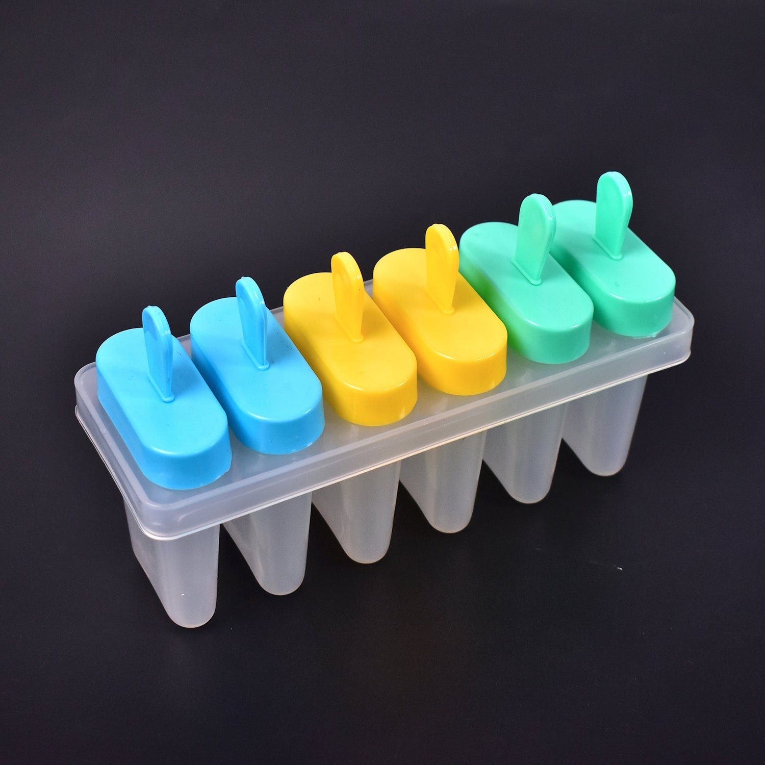 7167 Ice Candy Maker Upgrade Popsicle Molds Sets 6 Ice Pop Makers Reusable Ice Lolly Cream Mold Home-Made Popsicles Mould with Stick DeoDap 7167 Ice Candy Maker Upgrade Popsicle Molds Sets 6 Ice Pop Makers Reusable Ice Lolly Cream Mold Home-Made Popsicles Mould with Stick DeoDap
